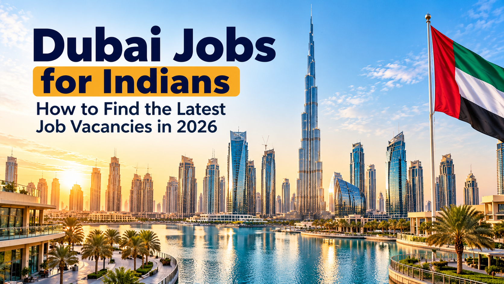 Dubai Jobs for Indians: How to Find the Latest Job Vacancies in 2026